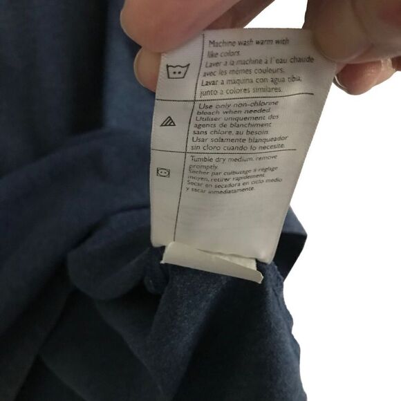 CARHARTT Men's Heathered blue Loose Fit Short Sleeve t-shirt L - Picture 5 of 5